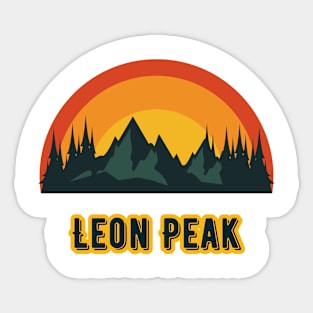 Leon Peak Sticker